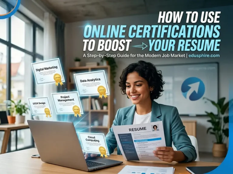 Use Online Certifications to Boost Your Resume