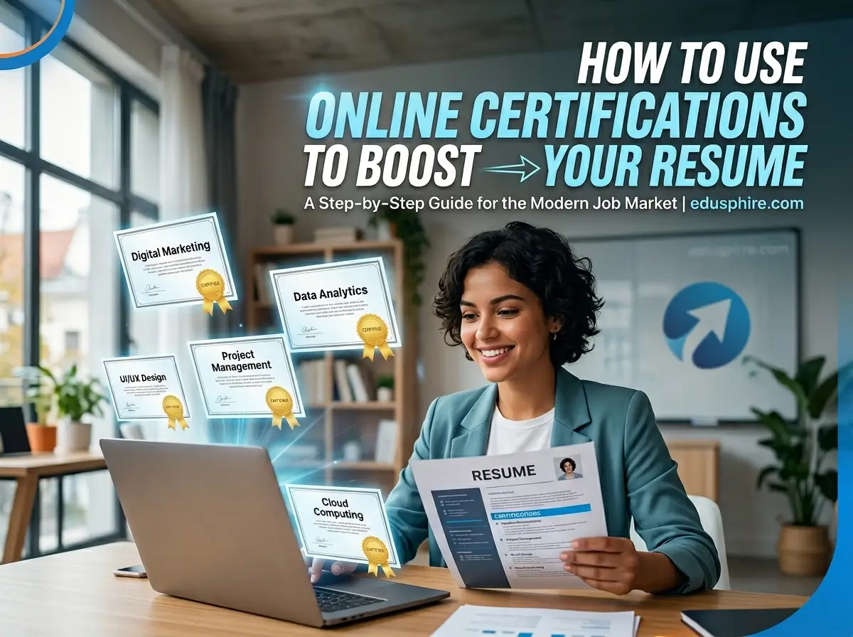 Use Online Certifications to Boost Your Resume