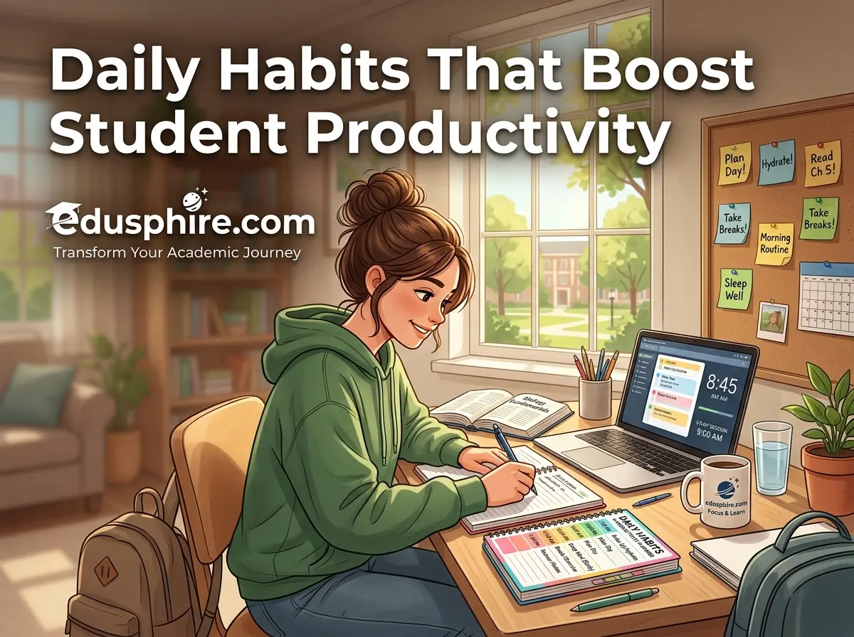 Daily Habits That Boost Student Productivity