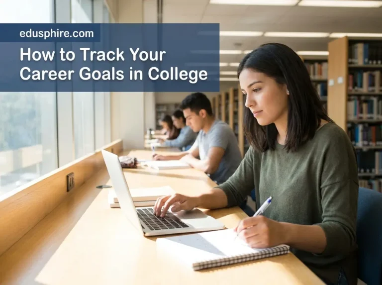 How to Track Your Career Goals in College
