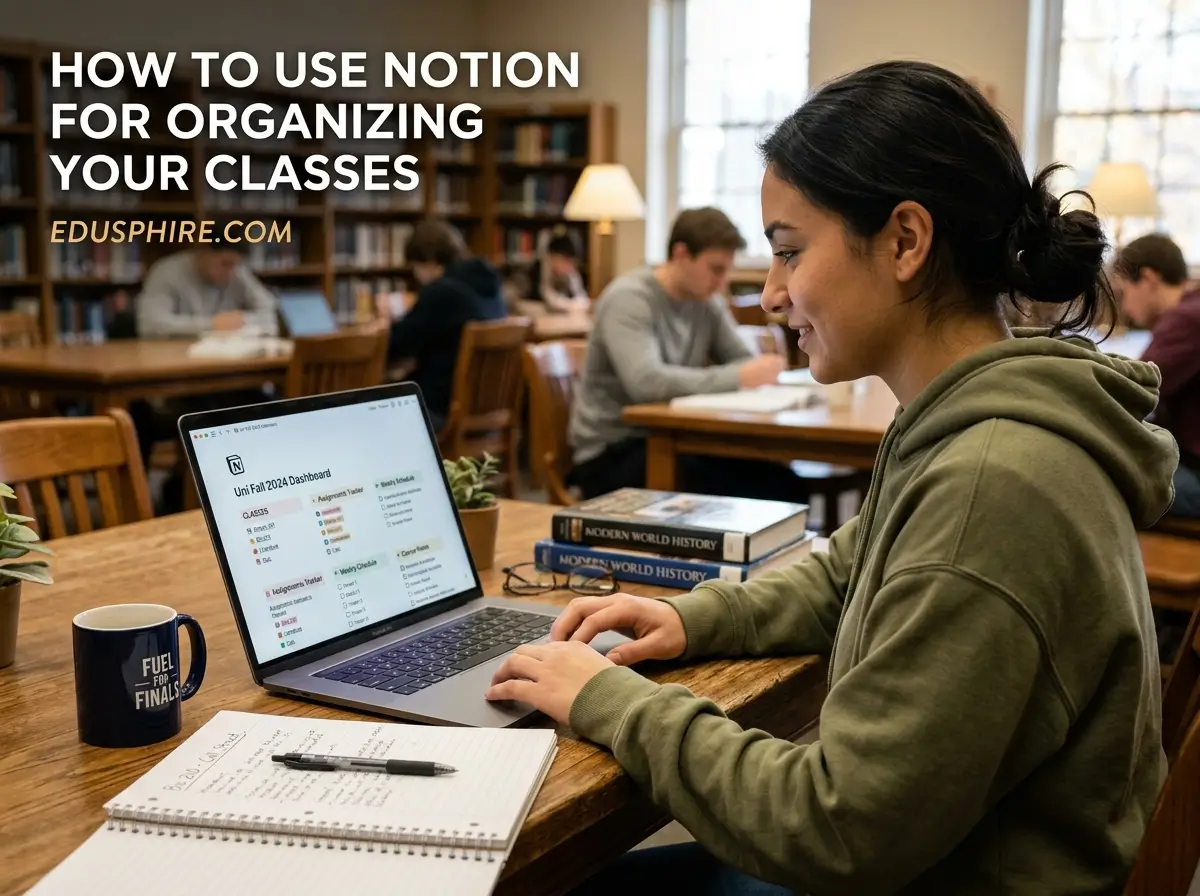 How to Use Notion for Organizing Your Classes
