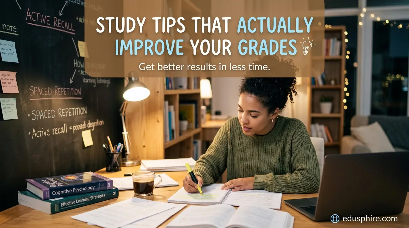 Study Tips That Actually Improve Your Grades