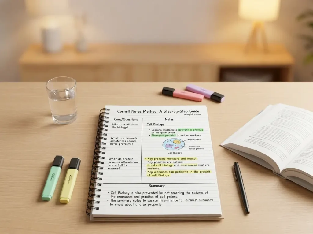 Cornell Notes method guide 202606080840