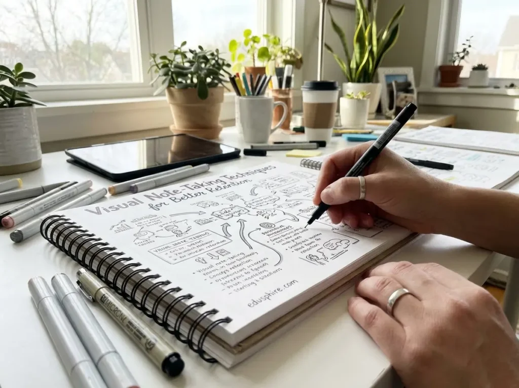 Hand holding pen sketching map 202606080818