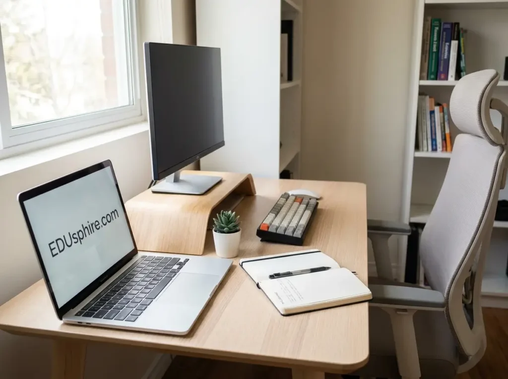 Student study desk setup 202606011900