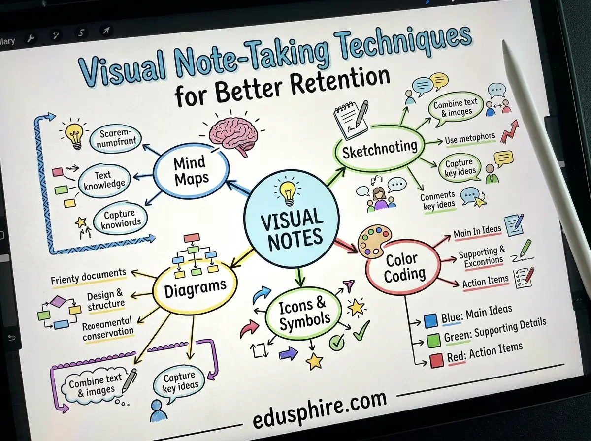 Visual Note-Taking Techniques for Better Retention